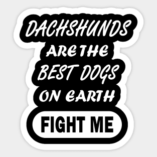 Dachshund Girls Ladies Cute Dog Puppy Sticker